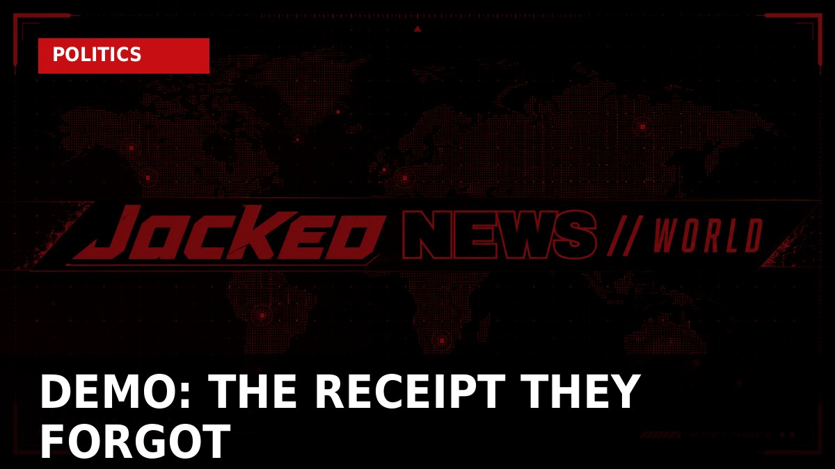 DEMO — The Receipt They Forgot